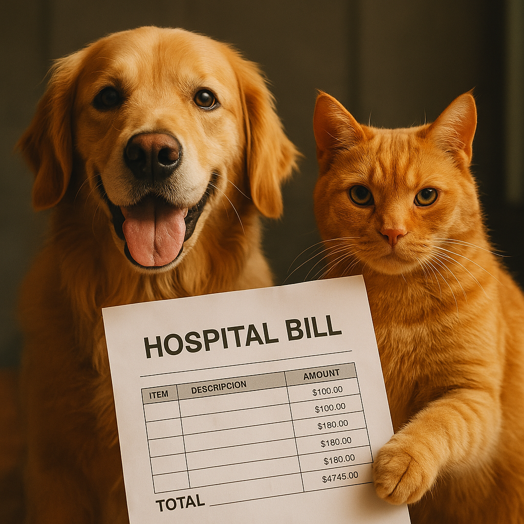 犬と猫の医療費、病院によって10倍の差がある？ペット保険で備える重要性を伝えるイメージ写真