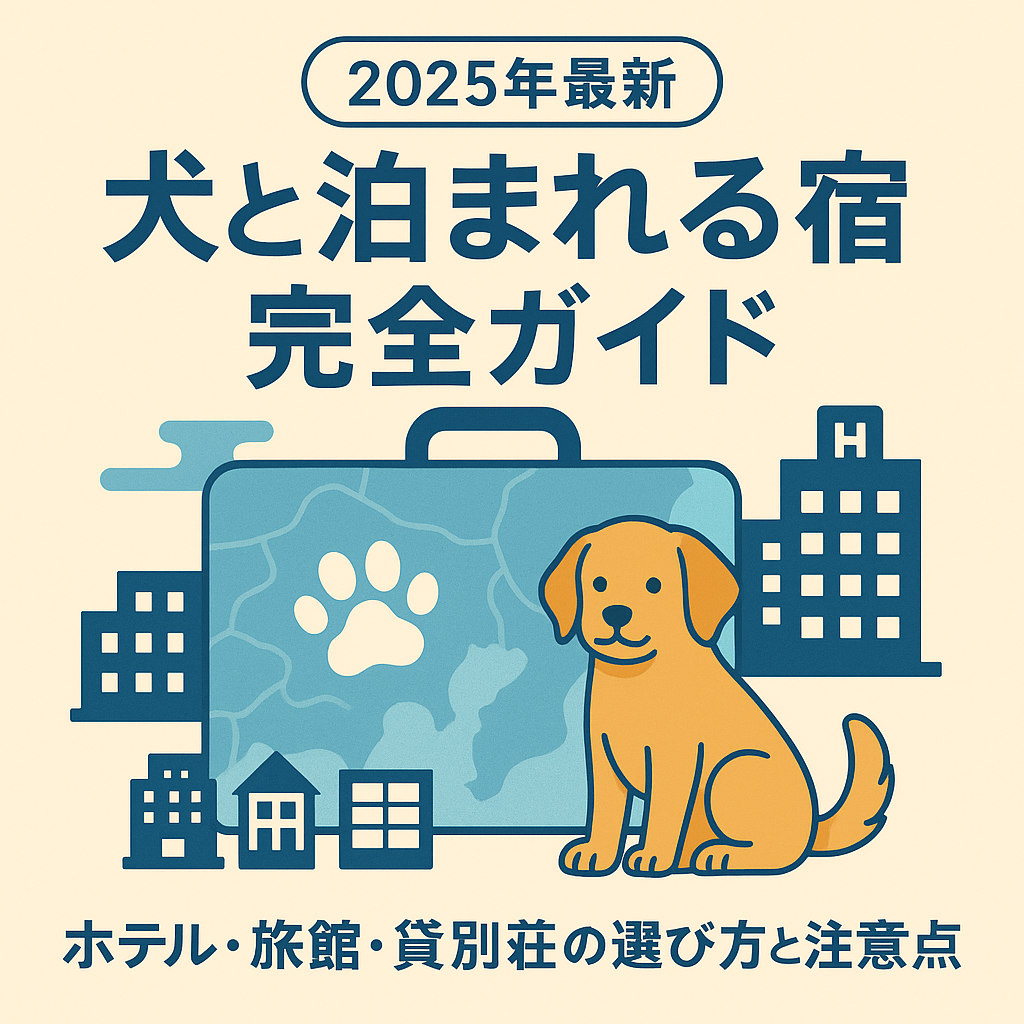 犬と泊まれるホテル完全ガイド2025年版｜全国のおすすめ宿・料金・注意点まとめ