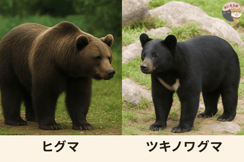 保存版】日本に生息する熊｜ヒグマとツキノワグマの違いを写真で徹底