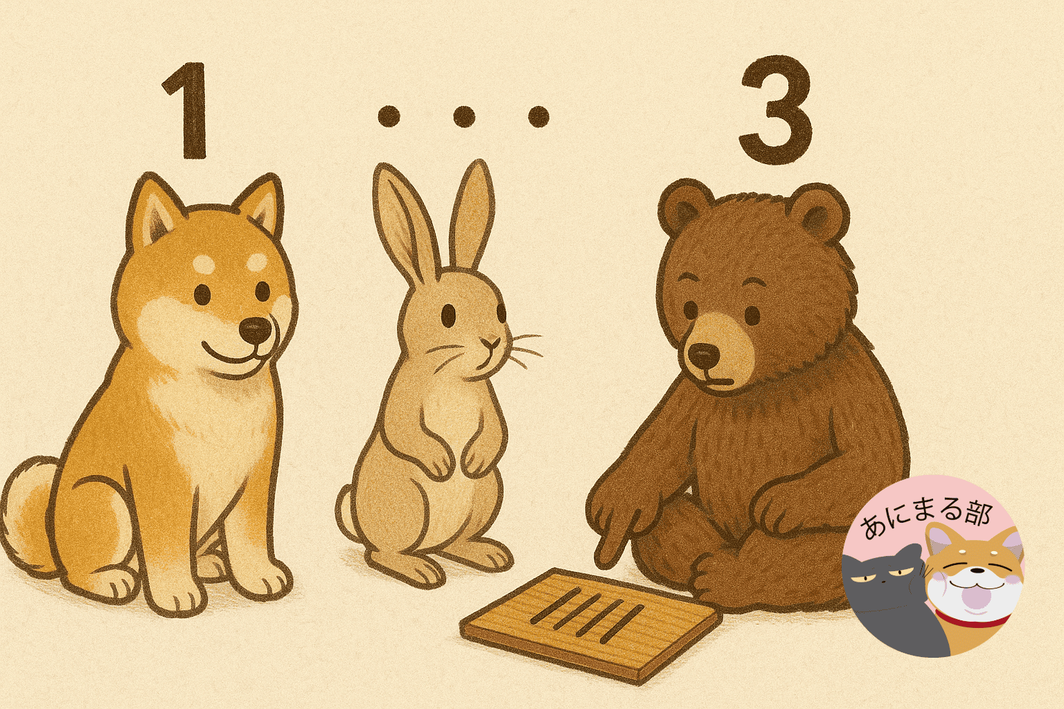 犬・猫・鳥・魚・昆虫など、動物の数え方をまとめたガイドイメージ
