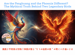 🔥🐦 鳳凰と不死鳥は別物？神話が語る“2つの伝説の鳥”の驚くべき違いと